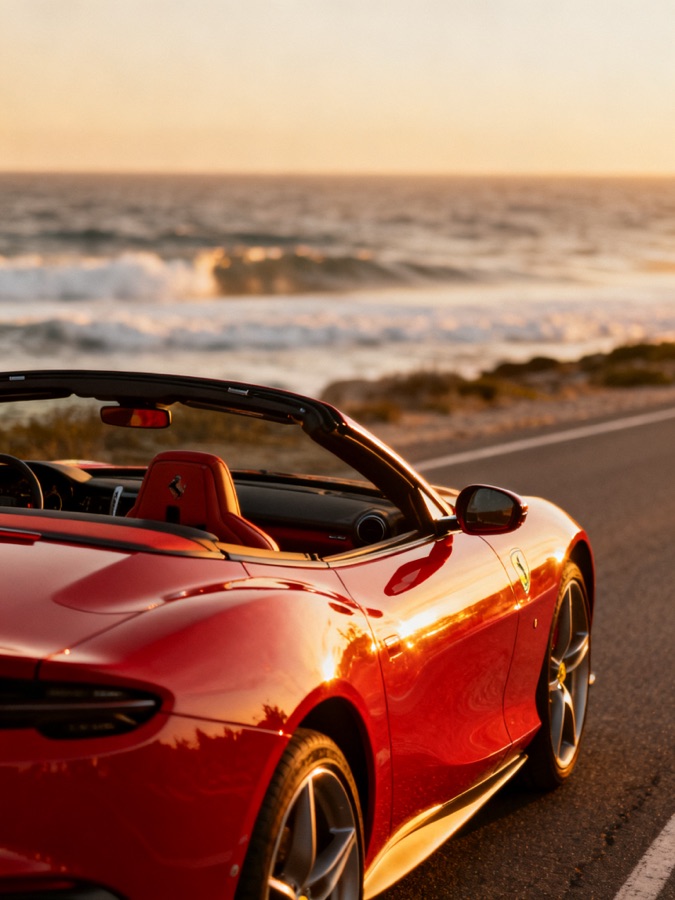 Картинка для карты желаний: Кабриолет · Ferrari Roma Spider