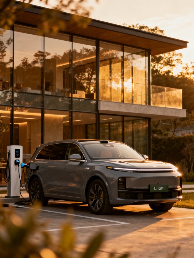 Картинка для карты желаний: Электромобиль · Li Auto L9