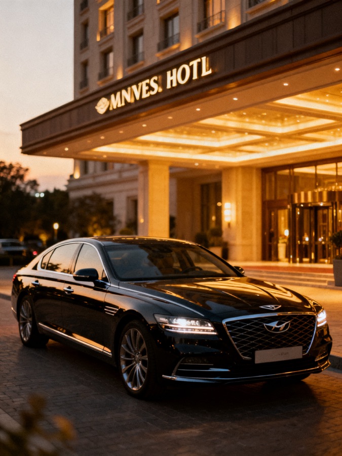 Картинка для карты желаний: Представительский седан · Genesis G90