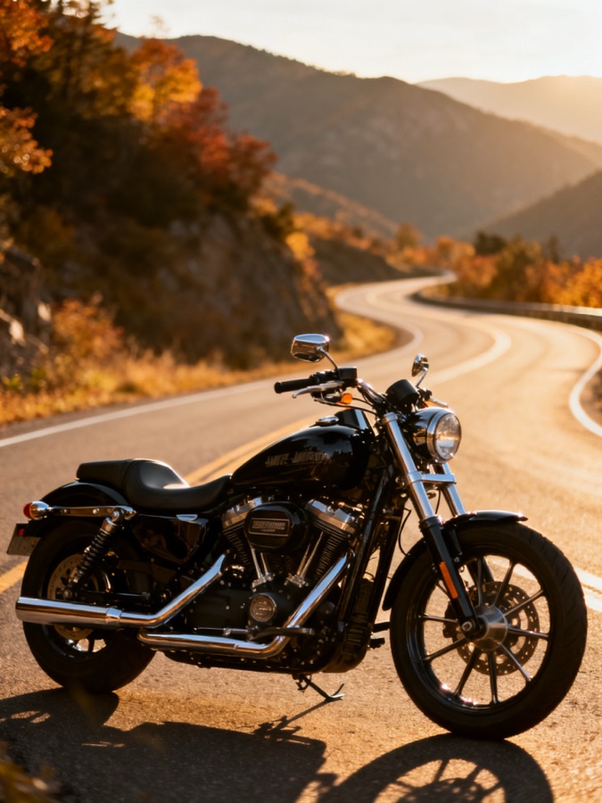 Картинка для карты желаний: Мотоцикл · Harley-Davidson
