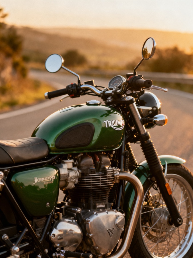 Картинка для карты желаний: Мотоцикл · Triumph