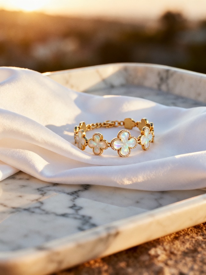 Картинка для карты желаний: Браслет · Van Cleef & Arpels Alhambra
