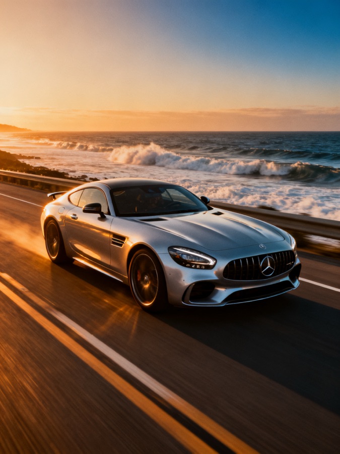 Картинка для карты желаний: Спорткар · Mercedes-AMG GT