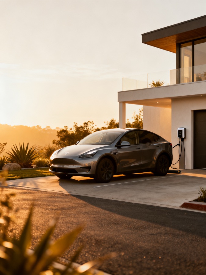 Картинка для карты желаний: Автомобиль мечты · Tesla