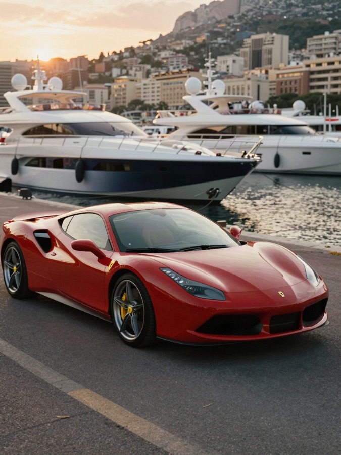 Картинка для карты желаний: Спорткар · Ferrari